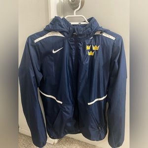 Nike Team Sweden hockey team storm fit jacket.